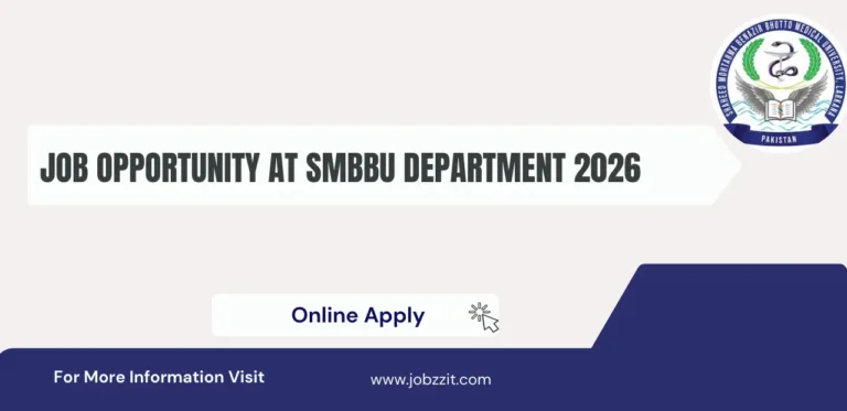 SMBBMU Jobs 2025 Apply Online Now A Trusted Career Path in Medical Education